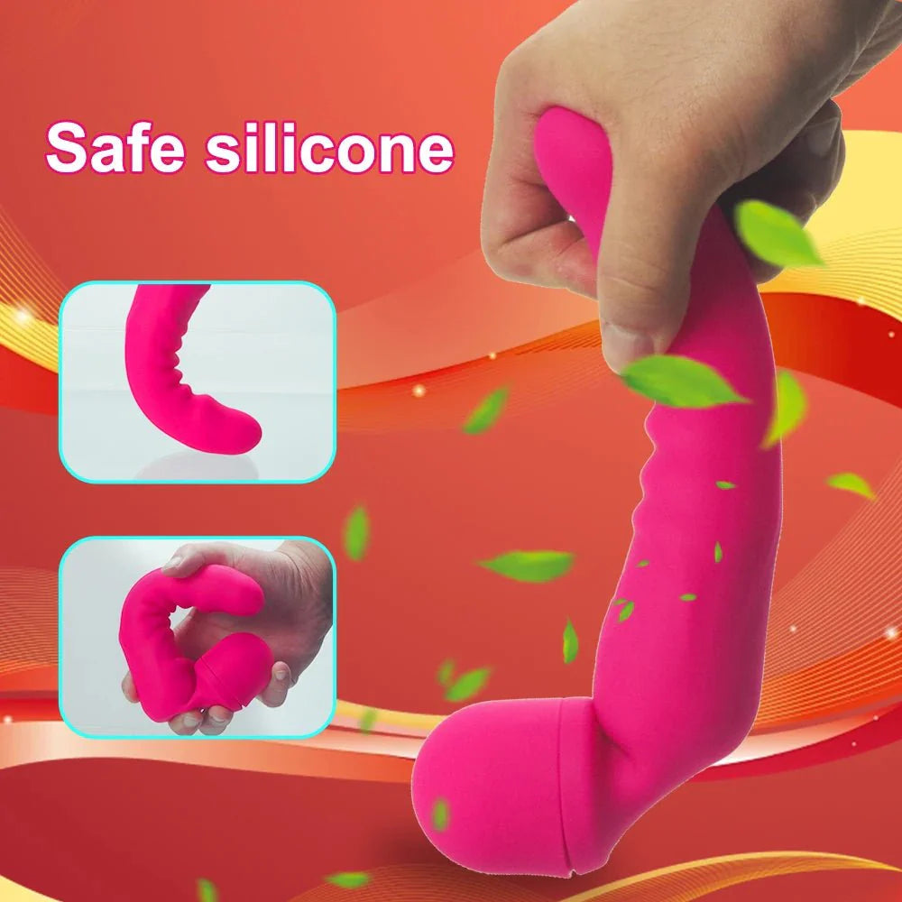 IgniteFlex Heated Dual Head Wand Vibrator