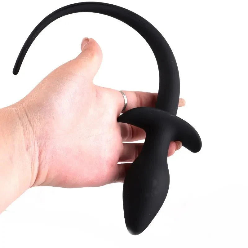 PupPlay Silicone Puppy Tail Butt Plug