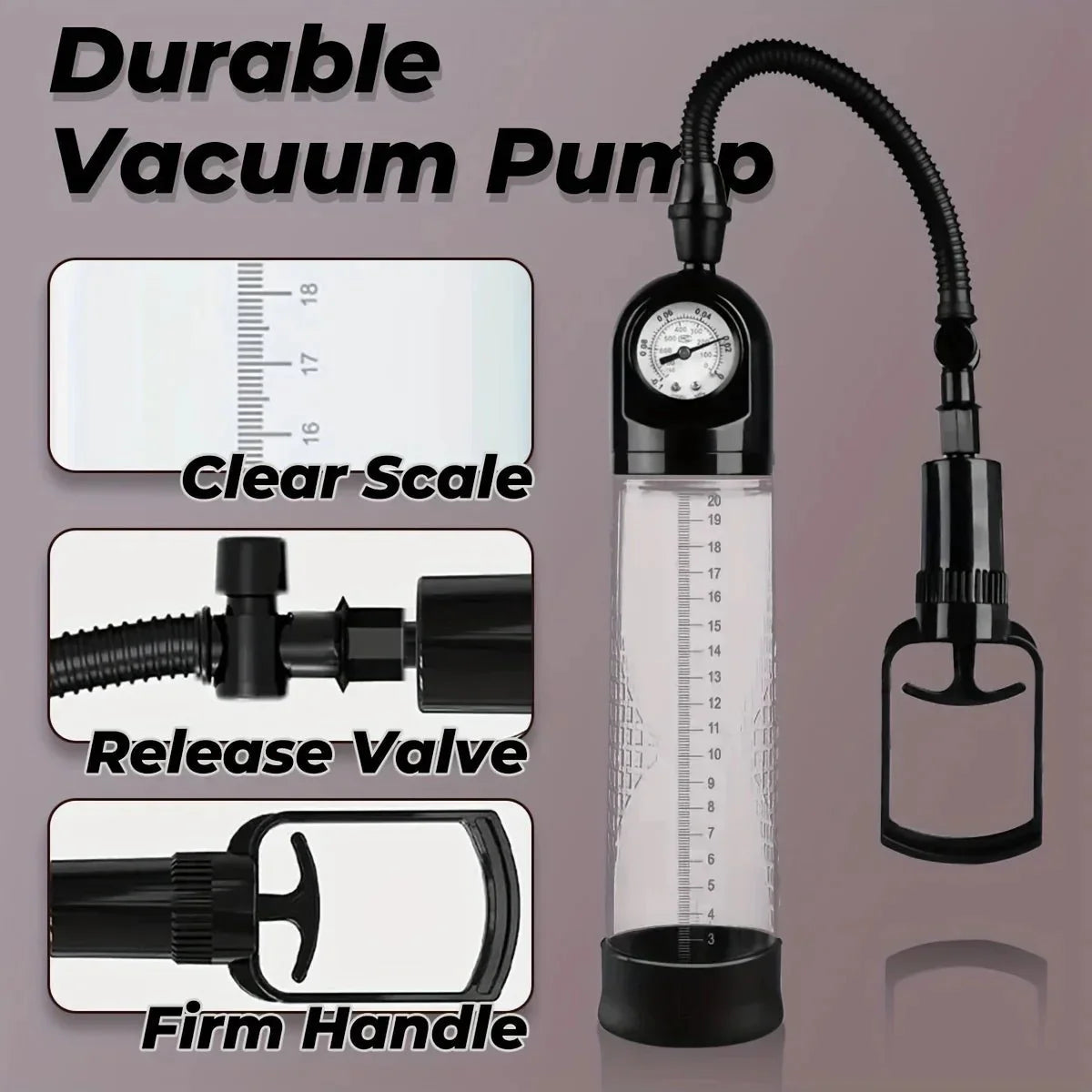 PowerVac Manual Penis Pump Pro
