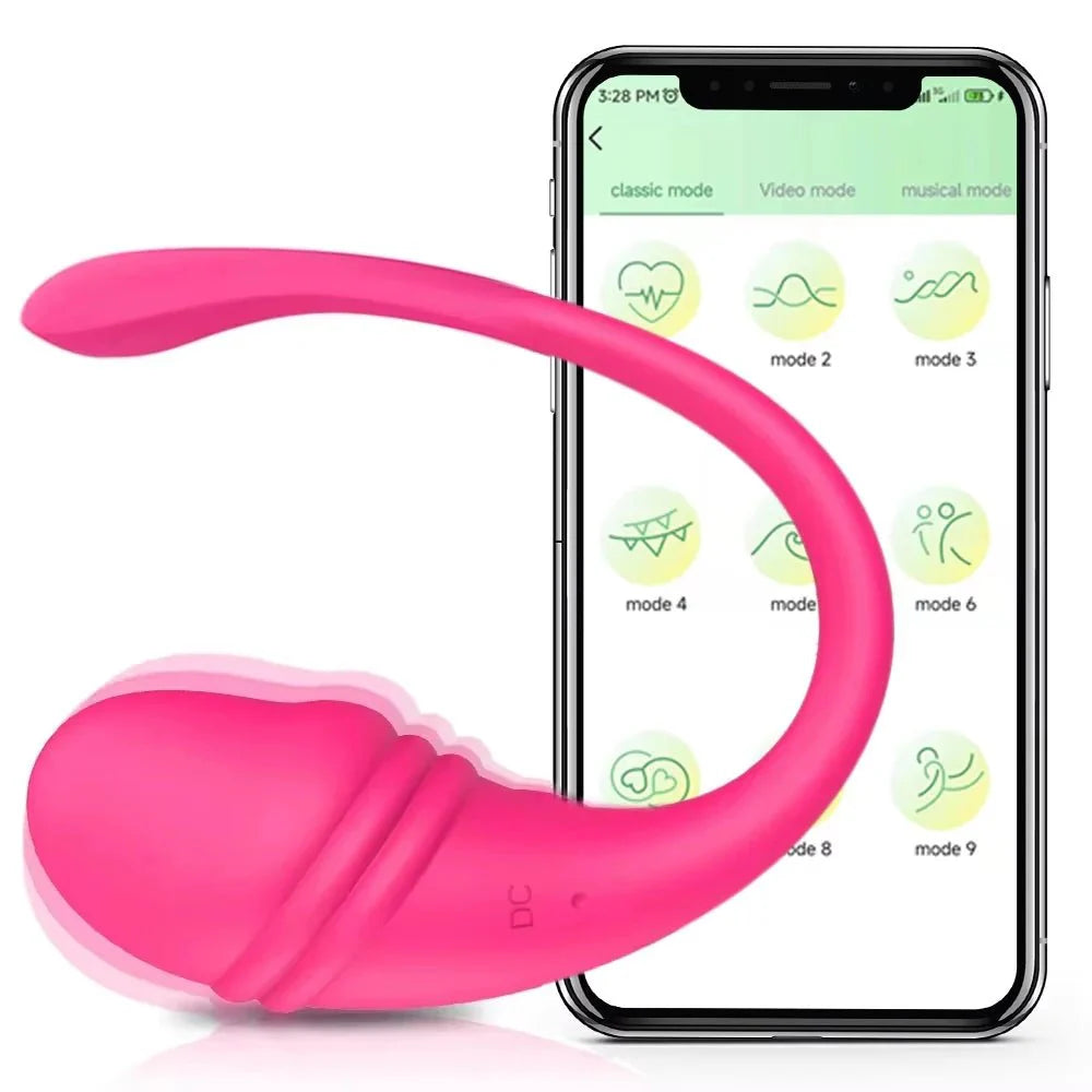 SyncWave App Control Wearable Egg Vibrator