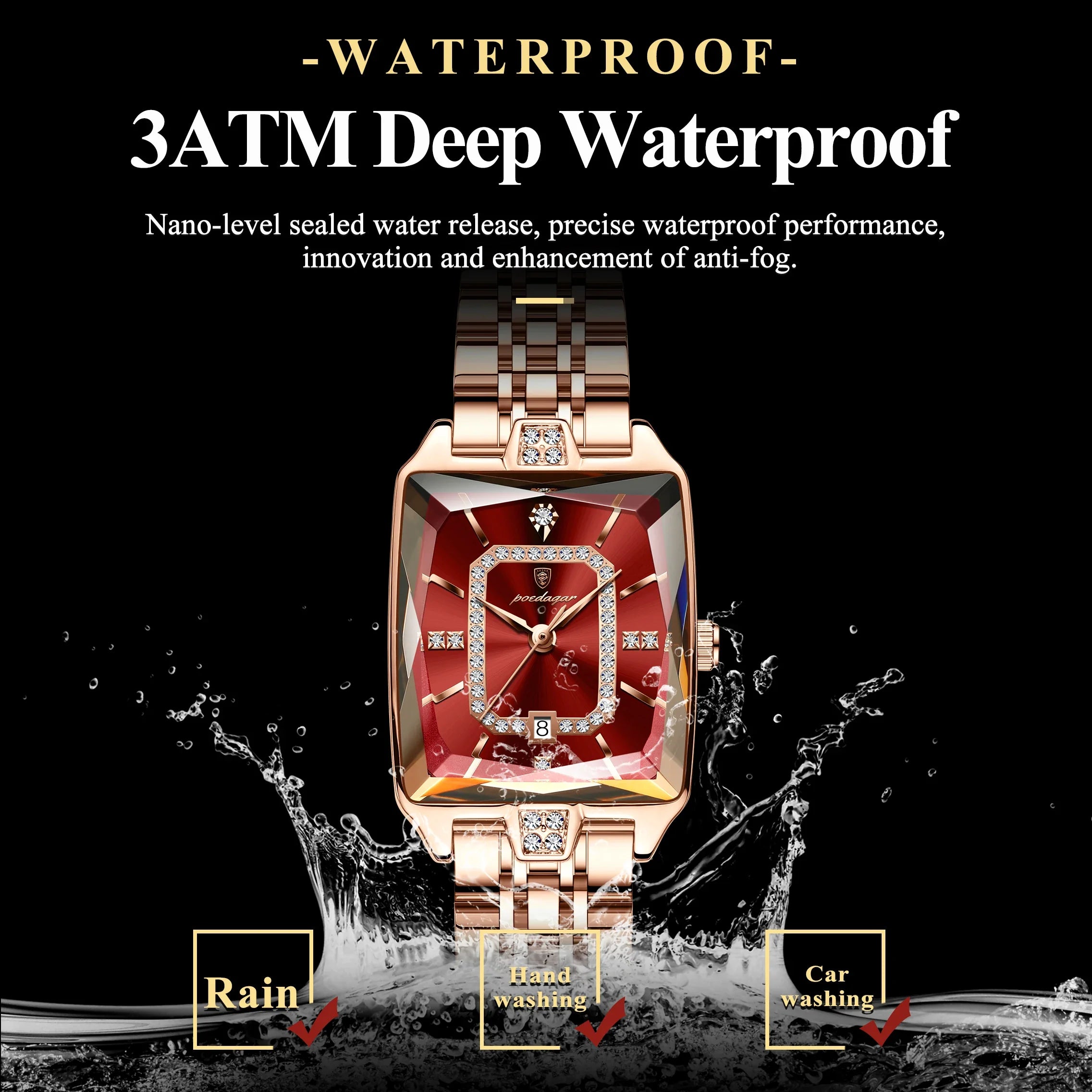 Women’s Luxury Rectangle Watch