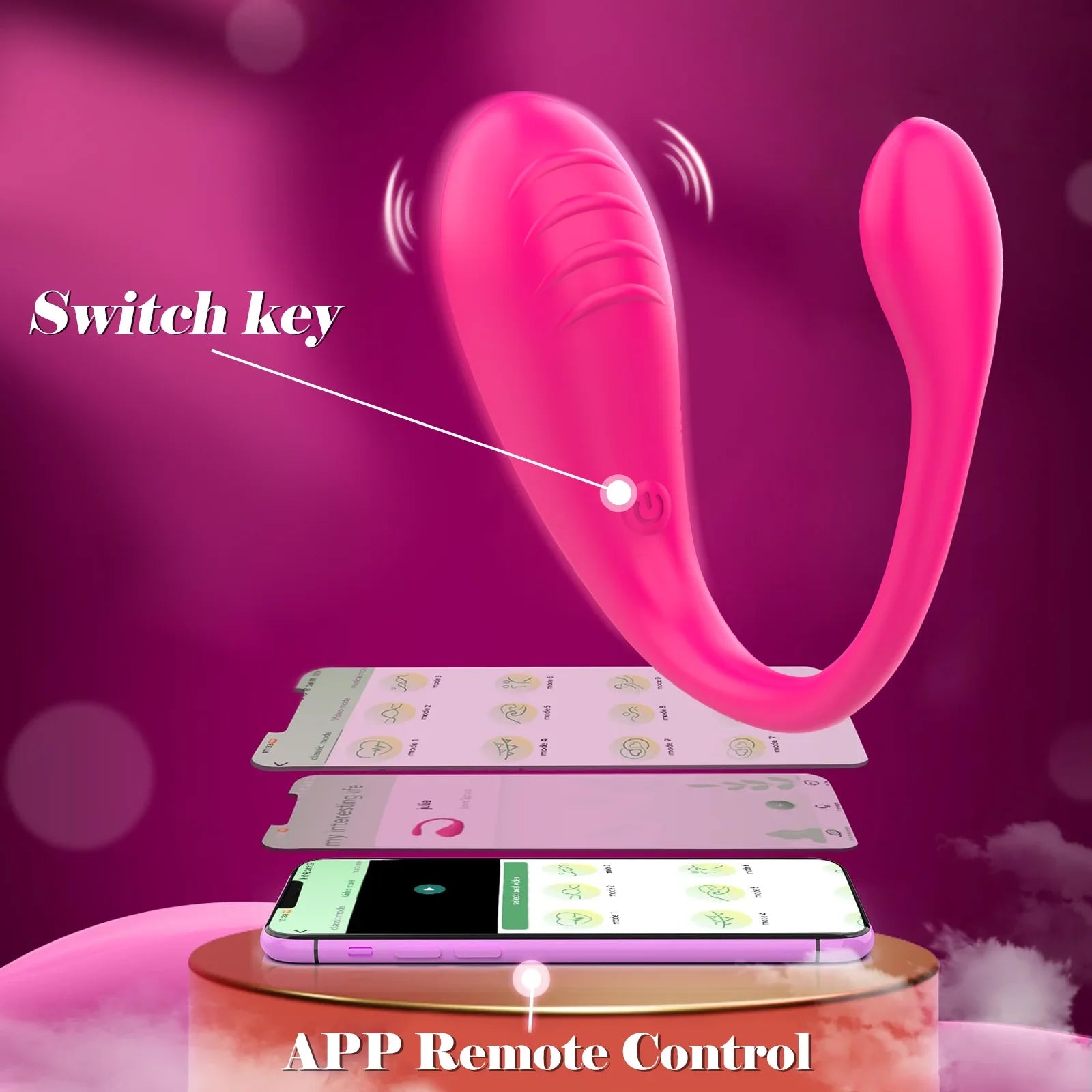 SyncWave App Control Wearable Egg Vibrator