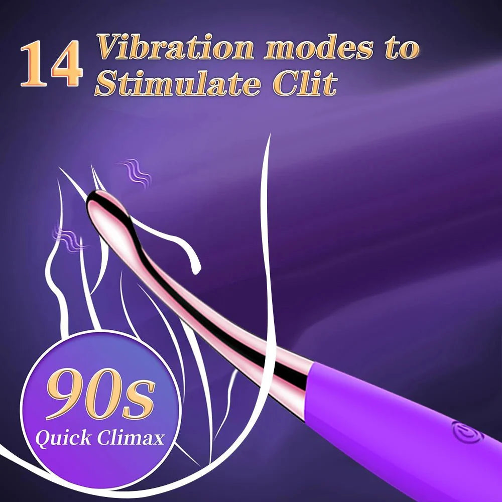 PrecisionPulse G-Spot Finger Vibrator 14 Modes