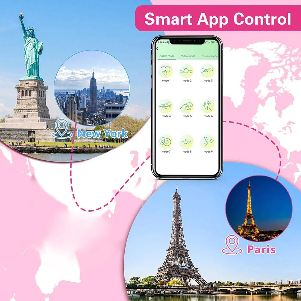 SyncRotate App Control Wearable Egg Vibrator