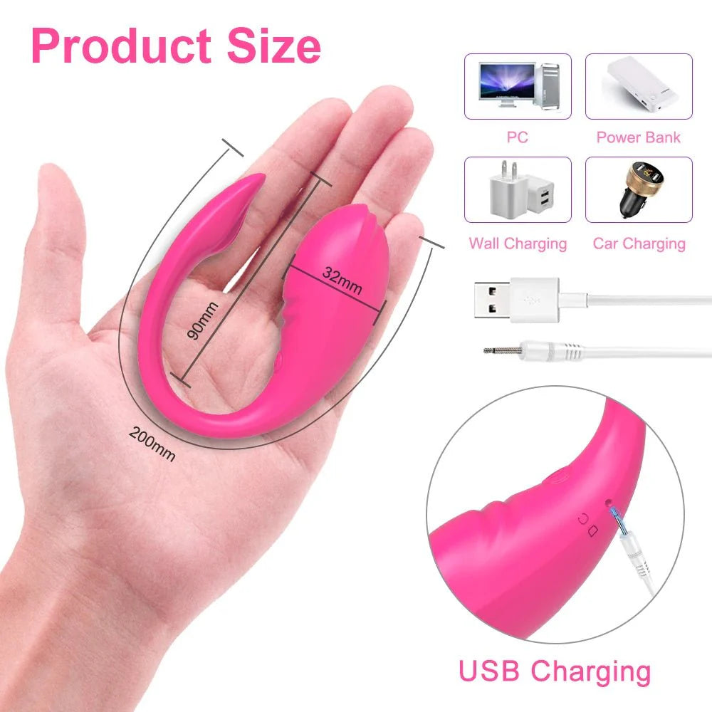 StealthEgg App Control Panty Vibrator 9 Modes