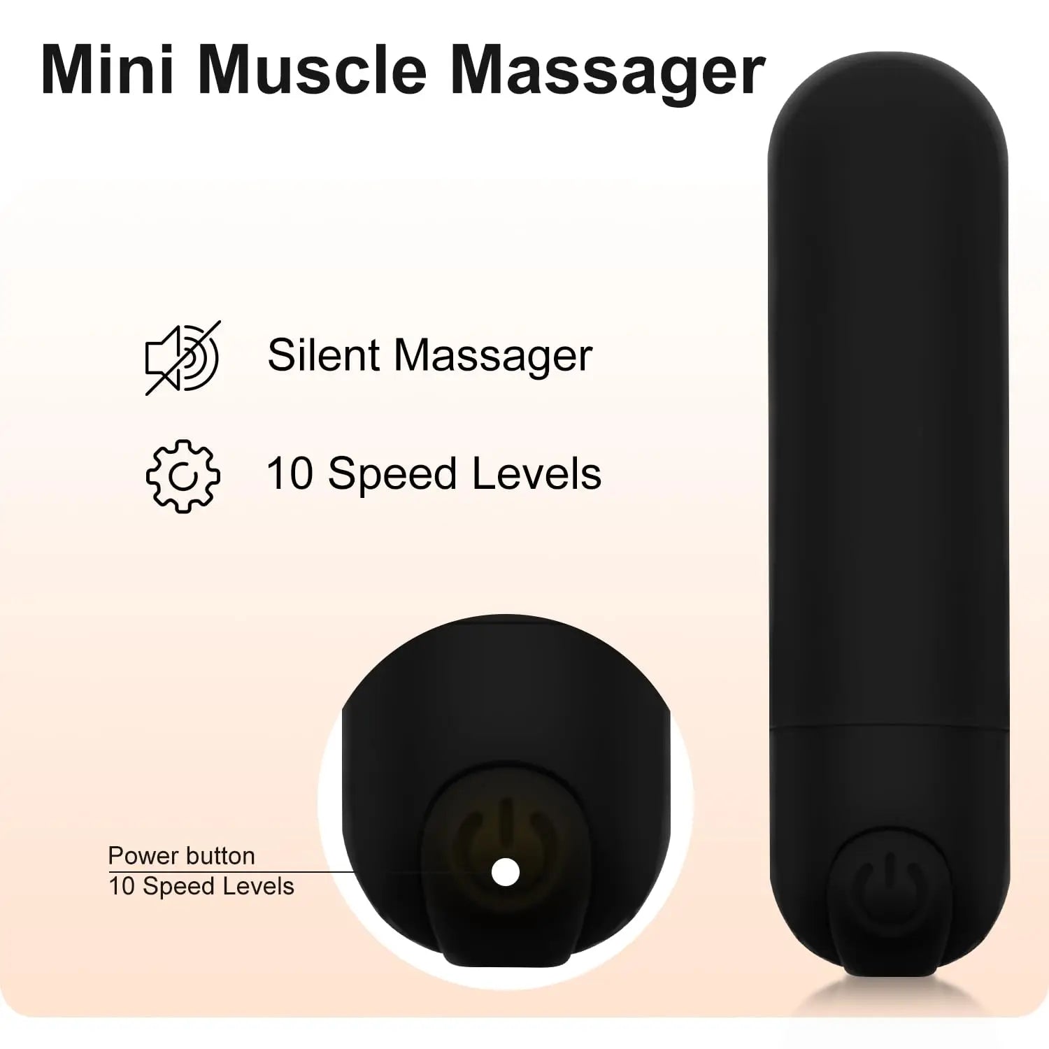 MiniPulse Rechargeable Mini Egg Vibrator
