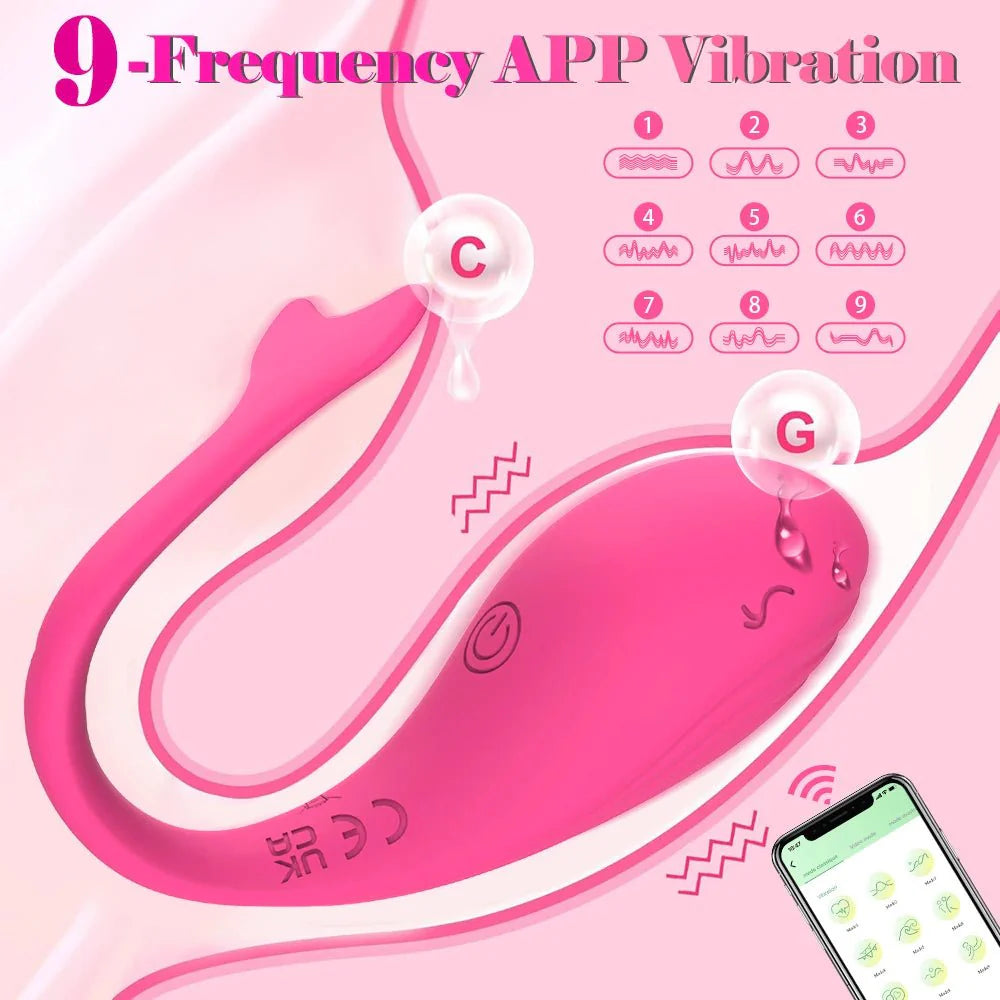 SyncWave App Control Wearable Egg Vibrator