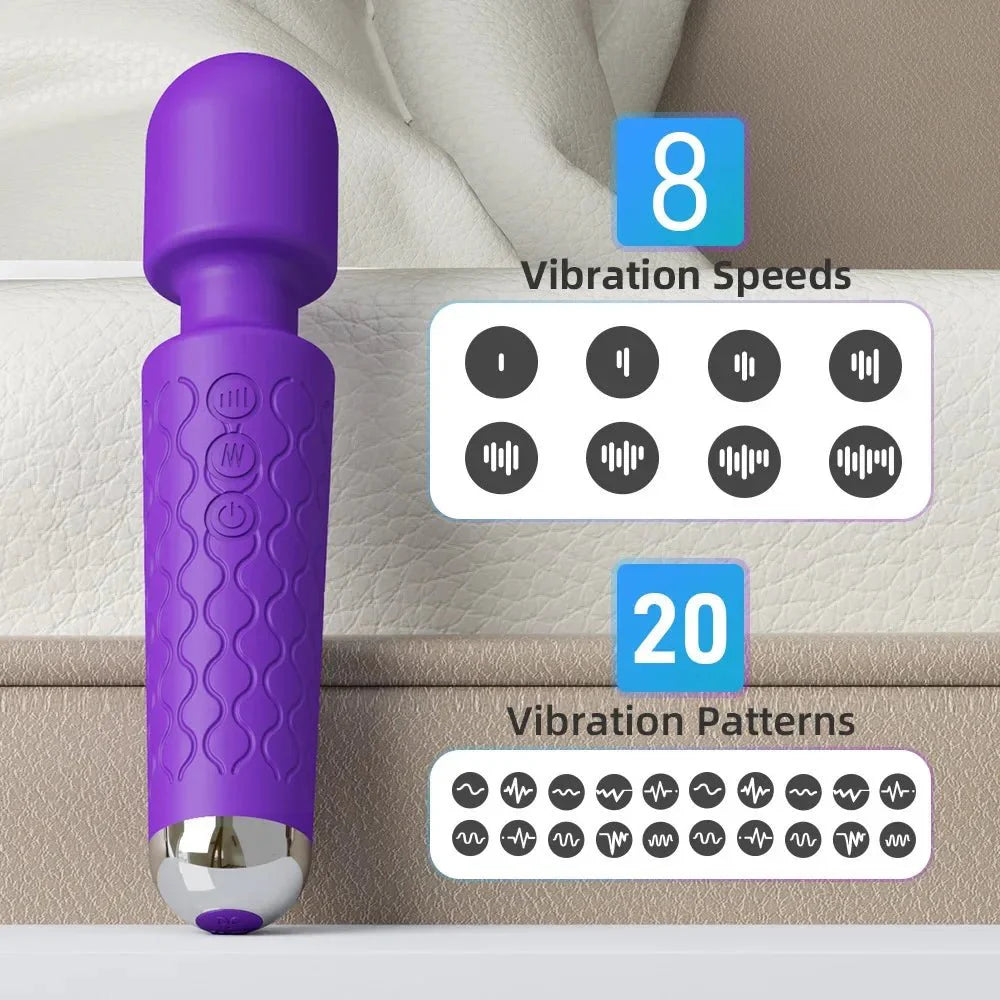 FlexiWave 20 Mode Wand Vibrator