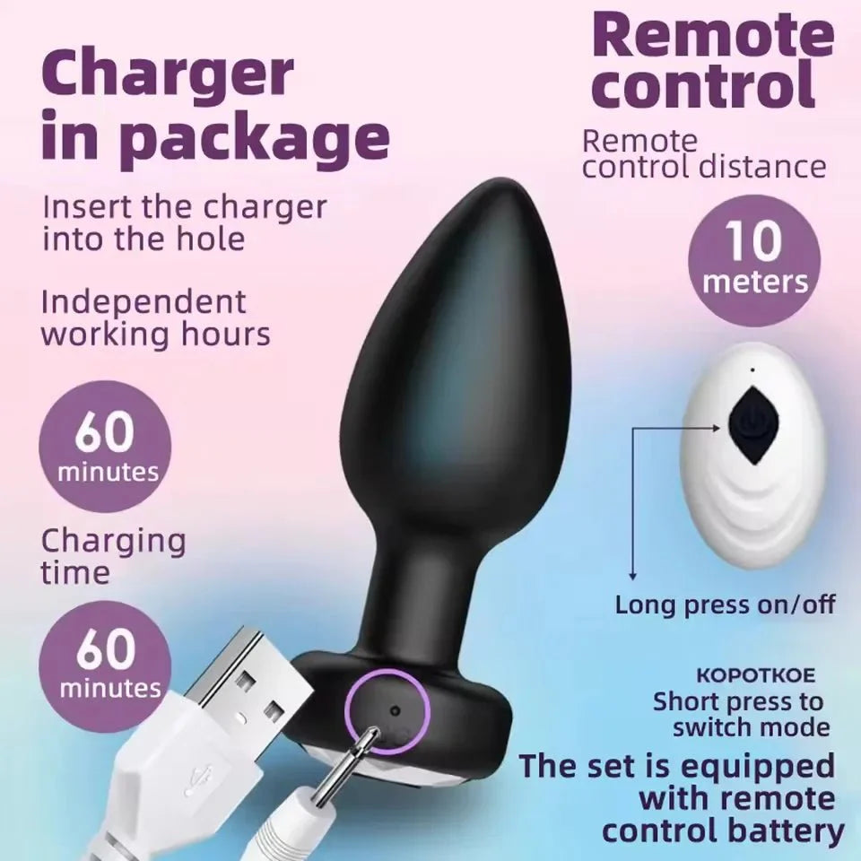 PulseLink Smart Control Anal Plug