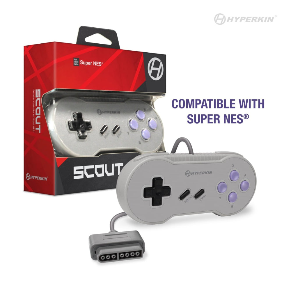 Controlador Scout Premium para Super NES®