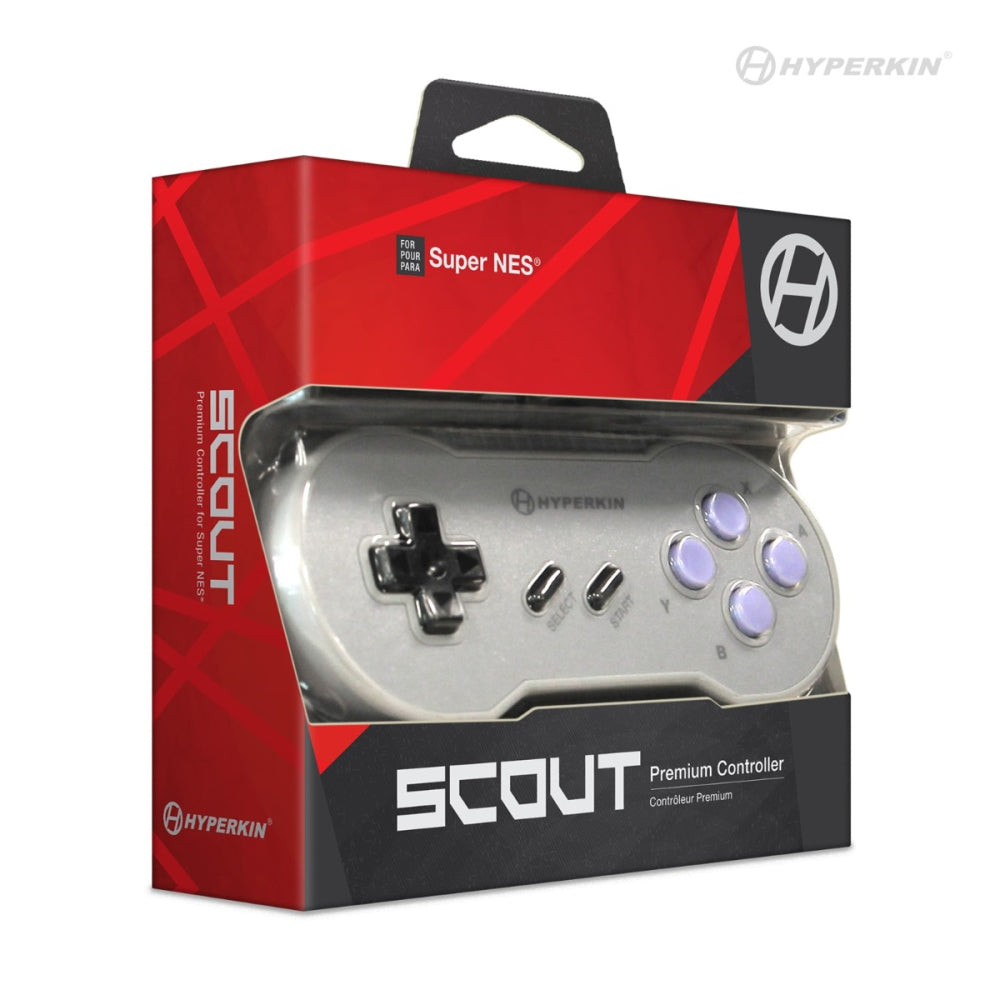 Controlador Scout Premium para Super NES®