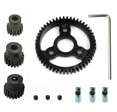 IRonManRc Traxxas Slash 4x4 Harden Steel Spur & Pinion Set 50T,52T,53T, 54T 32P