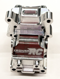 IRonManRc HOBAO VTE2 *REAR ONLY* SILVER Aluminum Gear box case