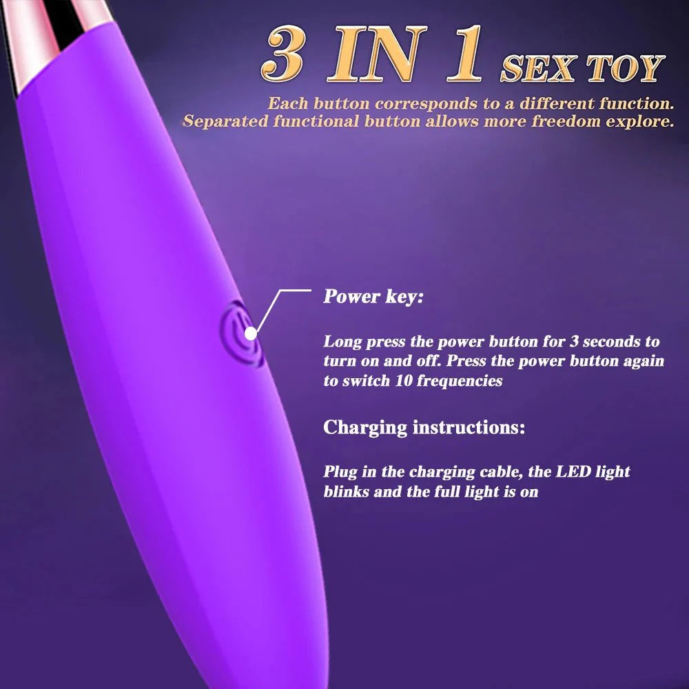 PrecisionPulse G-Spot Finger Vibrator 14 Modes