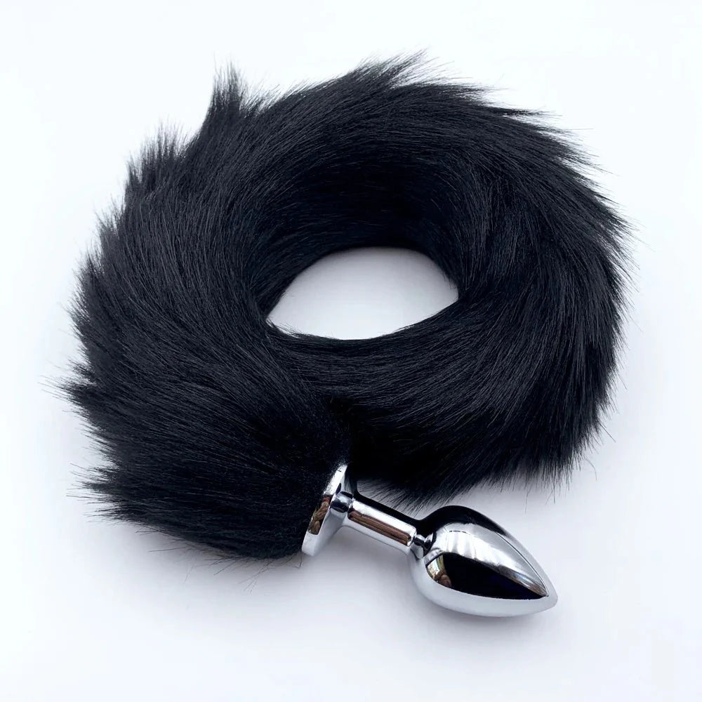 FoxSteel Fox Tail Steel Butt Plug