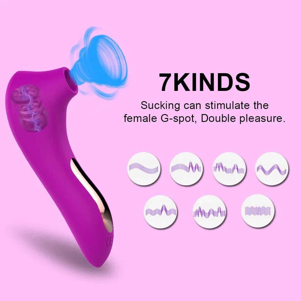 AeroBloom 7X Clitoral Suction Vibrator
