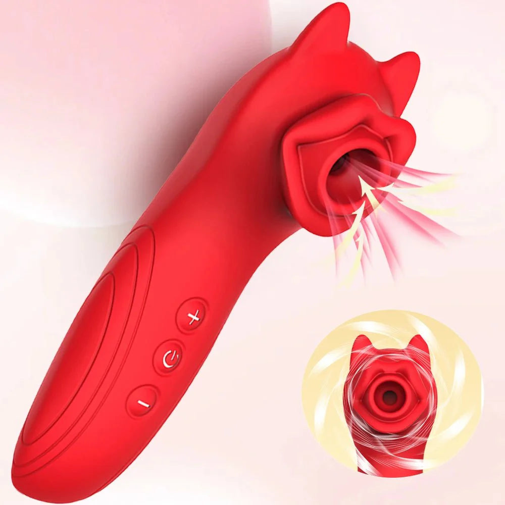 RosePulse Rose Suction Vibrator 10 Modes