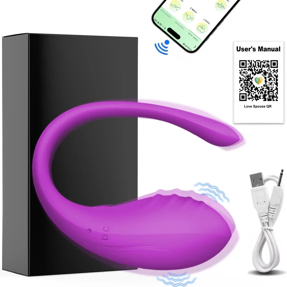 SyncLuxe App Control Wearable G-Spot Egg Vibrator