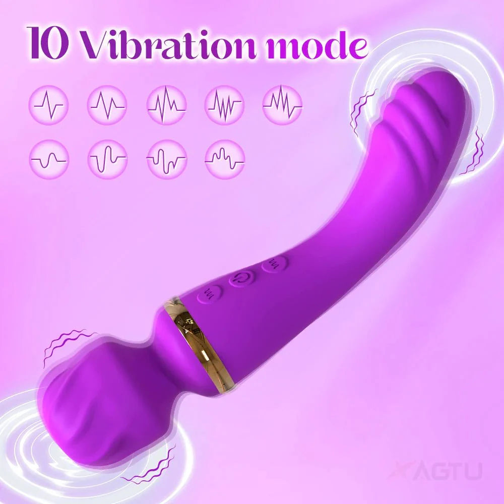 PulseForge 10X Mode Wand Vibrator