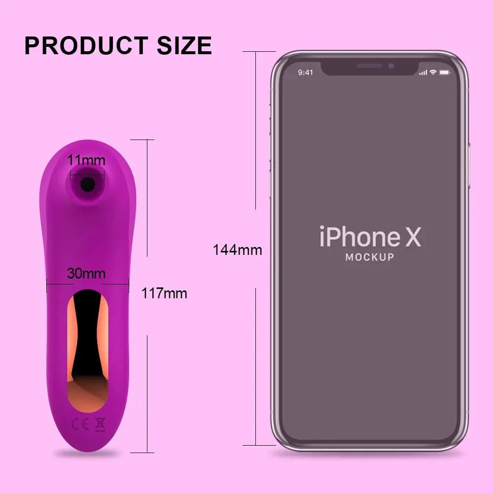 AeroBloom 7X Clitoral Suction Vibrator