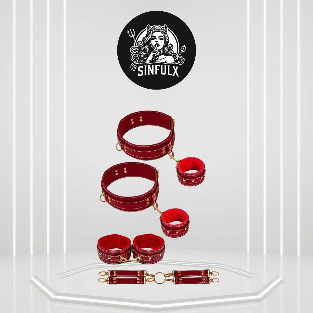 SecureFour Exciting BDSM Bondage Restraints Kit