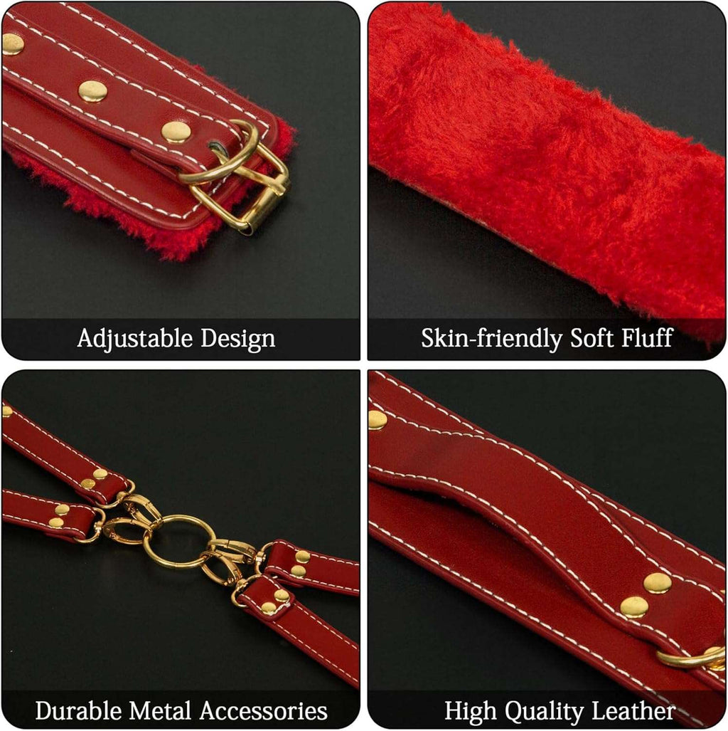 SecureFour Exciting BDSM Bondage Restraints Kit