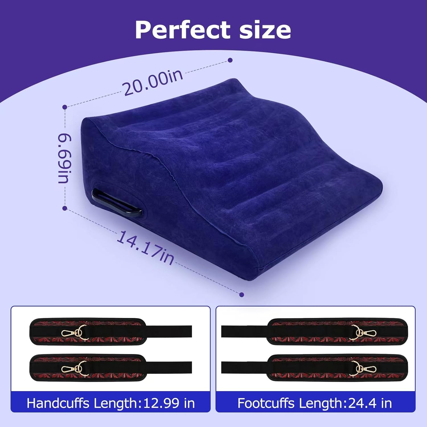 SecurePosition Sex Pillow BDSM Restraints Kit