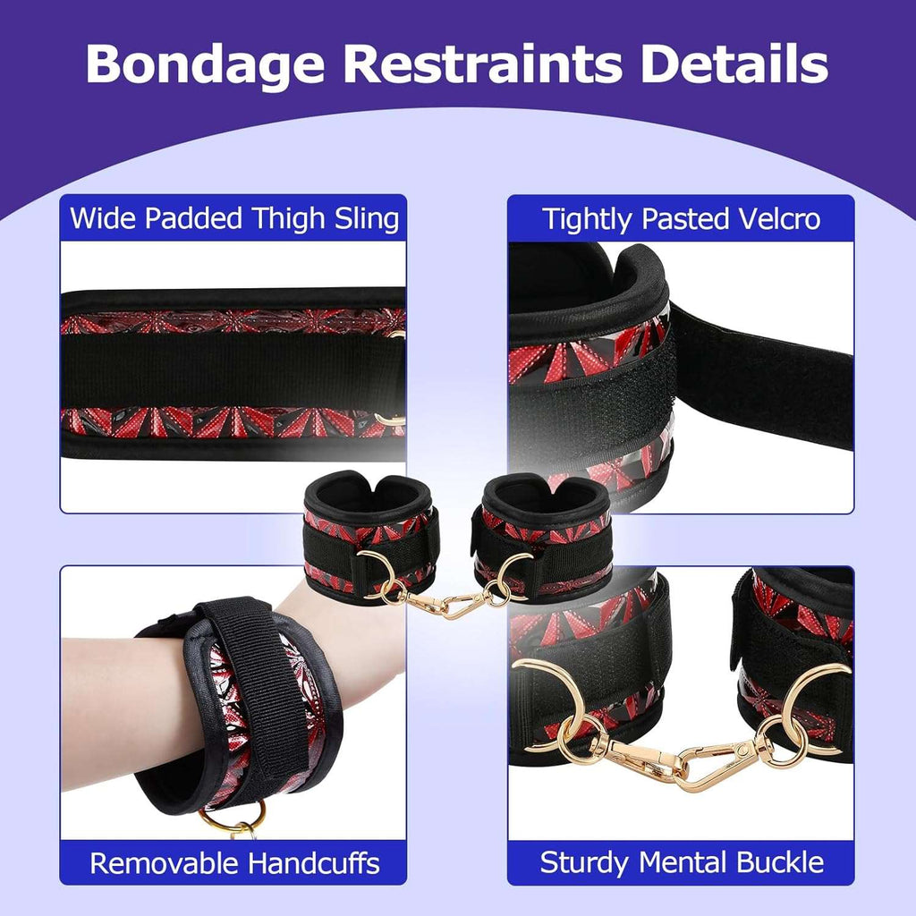 SecurePosition Sex Pillow BDSM Restraints Kit