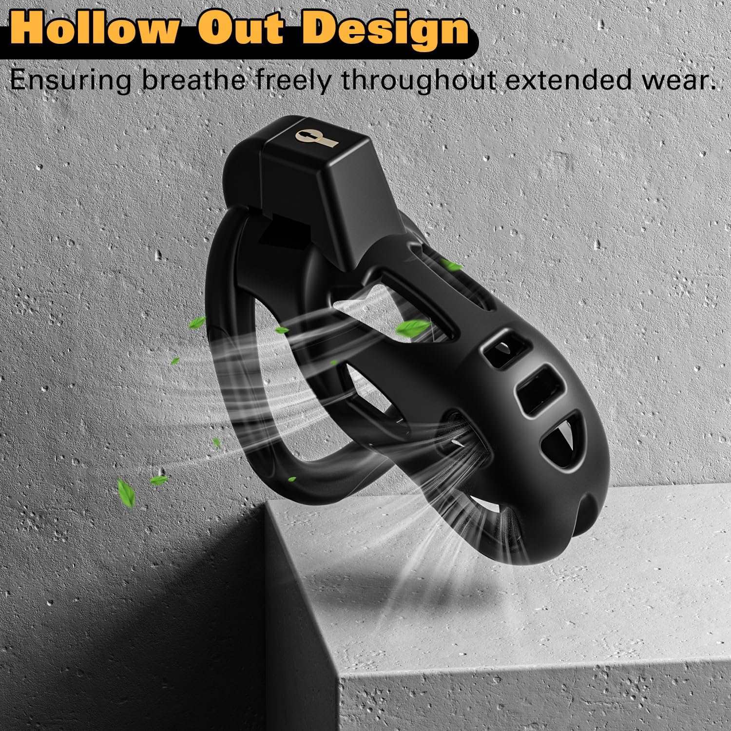 SecureVault BDSM Male Chastity Cage