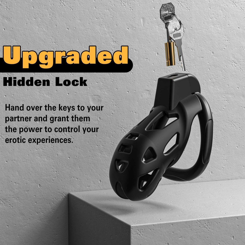 SecureVault BDSM Male Chastity Cage