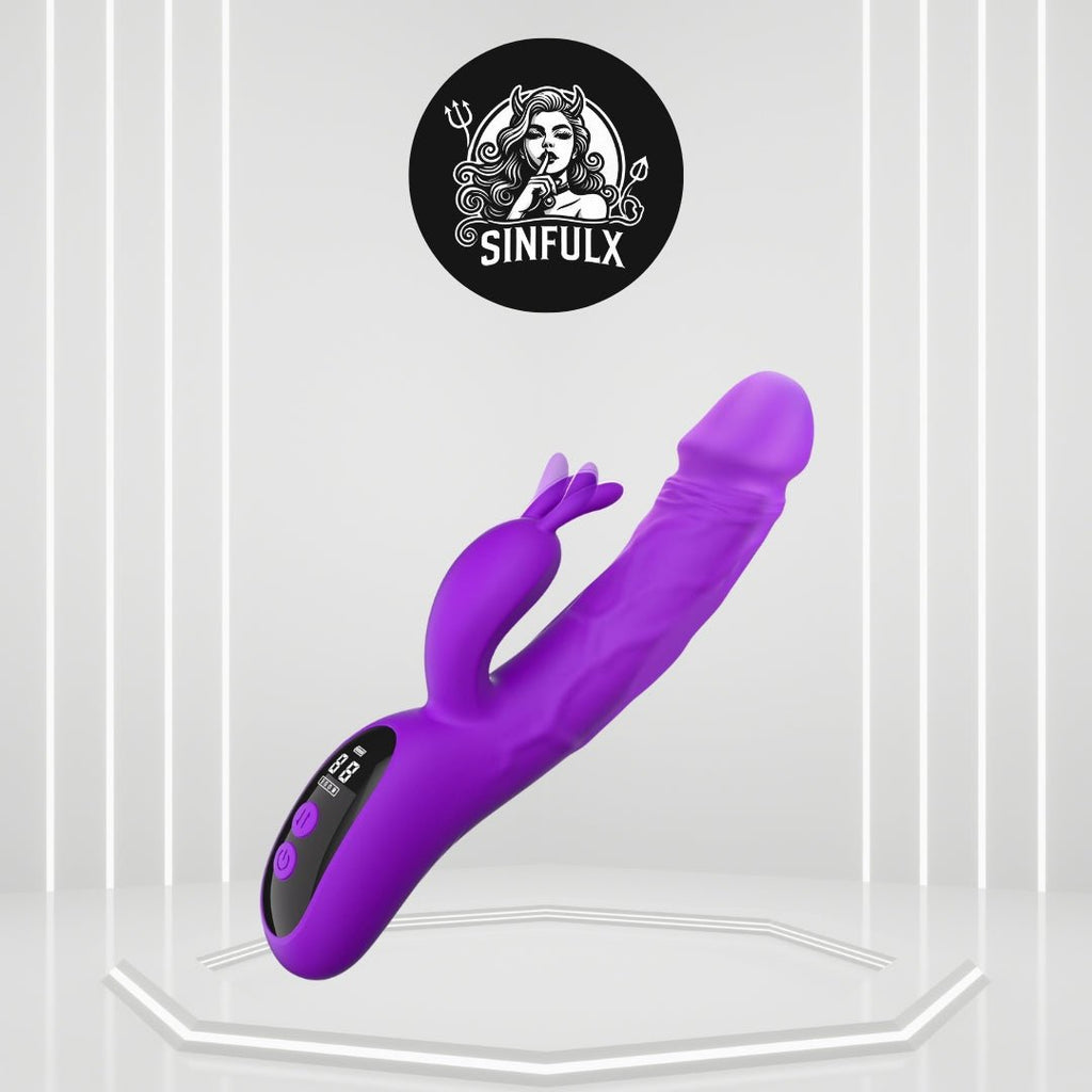 SeductiveCharm Thrusting Rabbit Dildo Vibrator