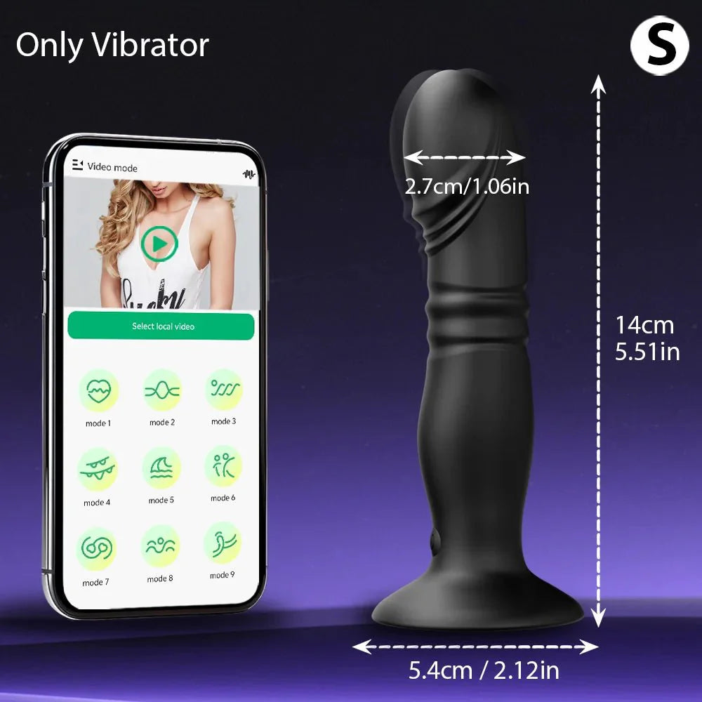 ThrustGrip Pro 3X Thrusting Prostate Plug Vibrator