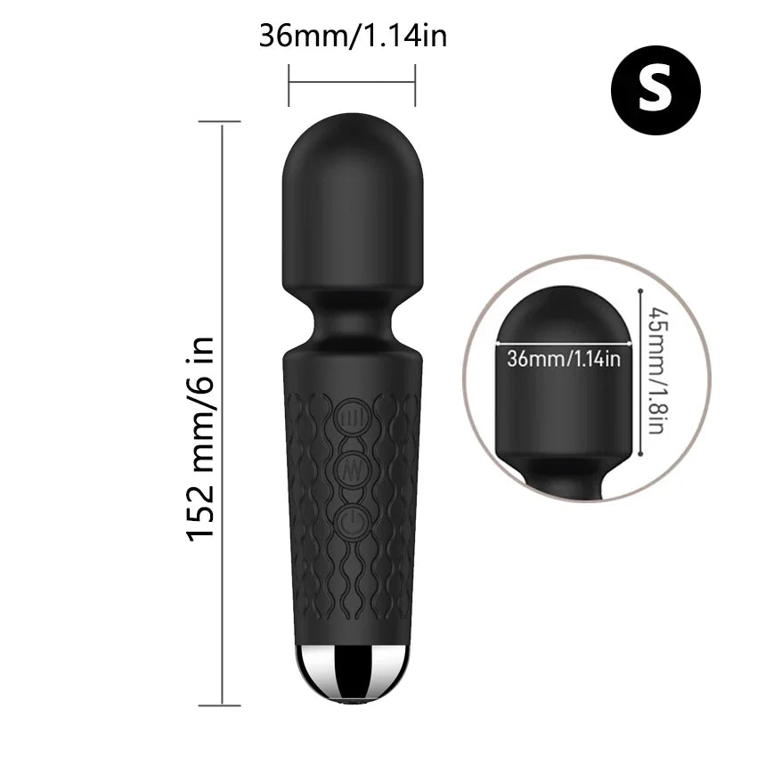 FlexiWave 20 Mode Wand Vibrator