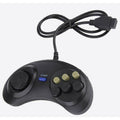 Control con cable compatible con Sega Genesis (XYAB)