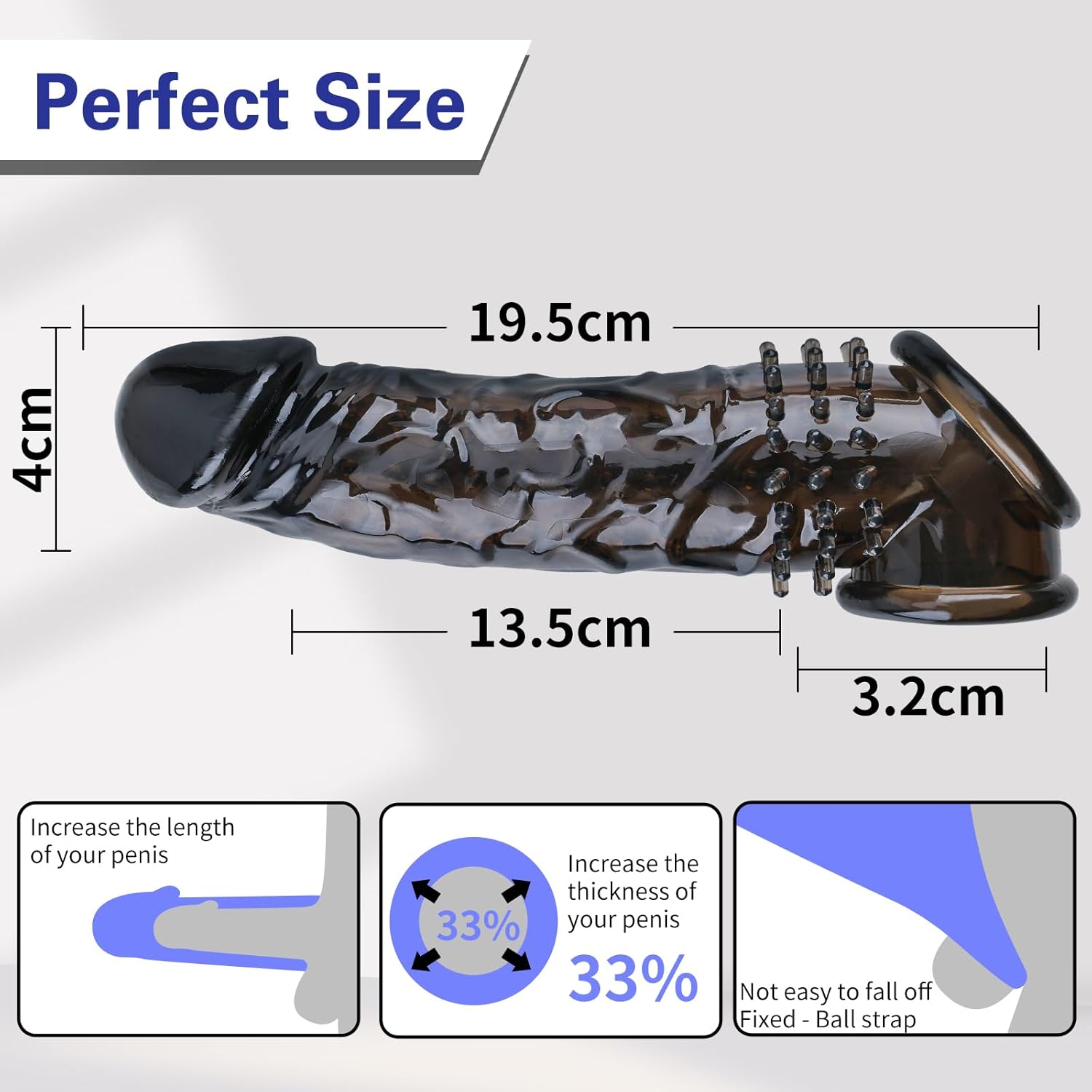 SensationCurve Multi Sensation Penis Sleeve