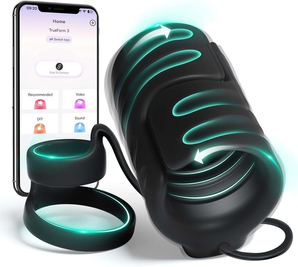 SensationLink Erection Strengthening Male Masturbator Ring