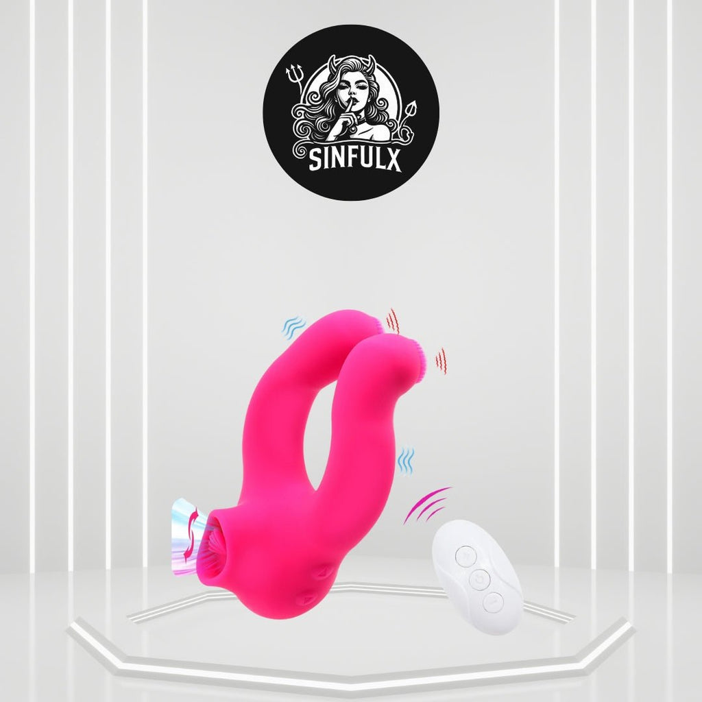 SensoryArc High Frequency Suction Clit Cock Vibrator