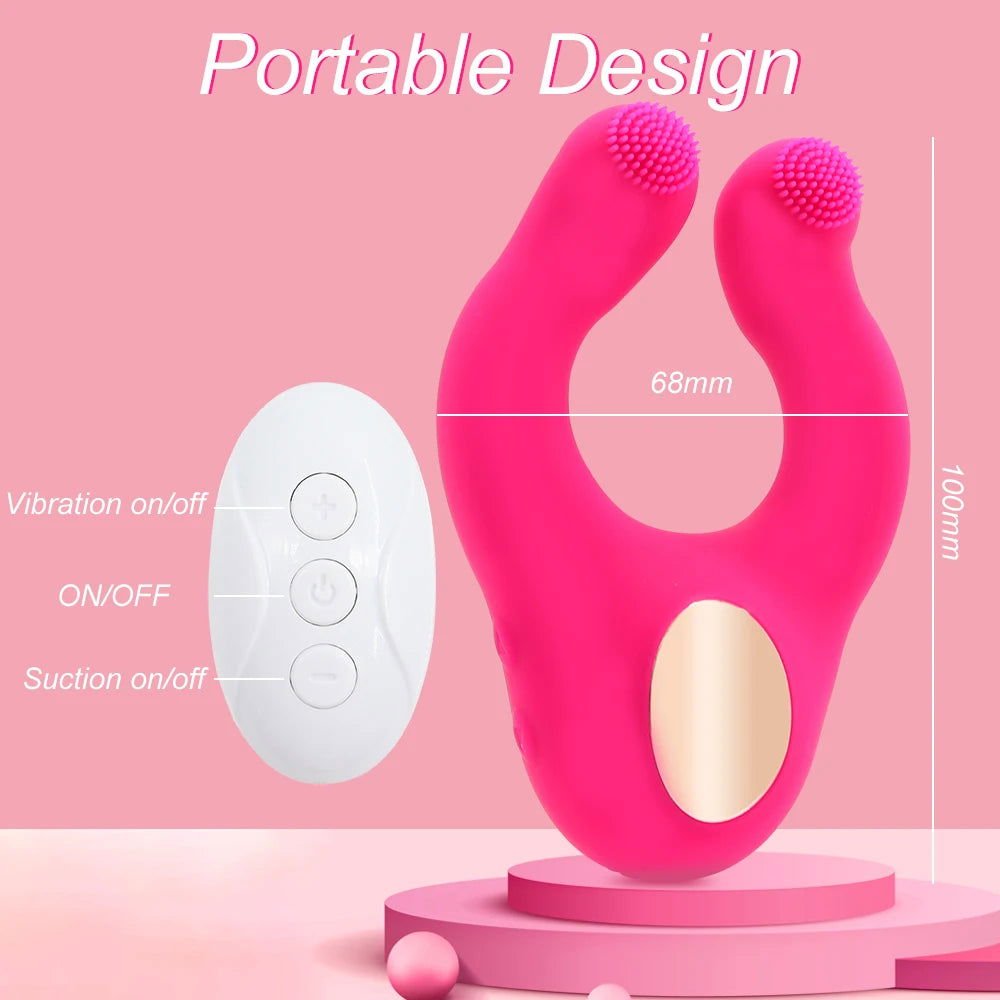 SensoryArc High Frequency Suction Clit Cock Vibrator