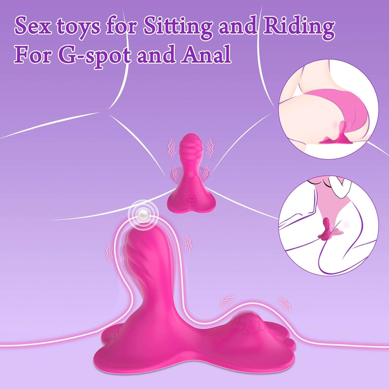 SereneJourney Remote Control G-Spot & Clit Stimulator