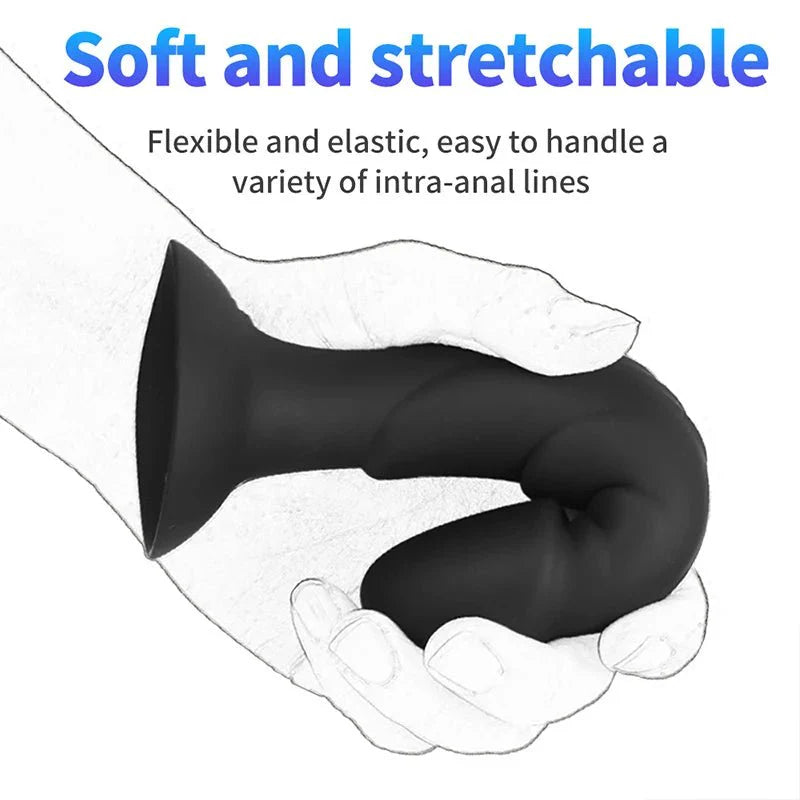 GripBase Silicone Prostate Butt Plug