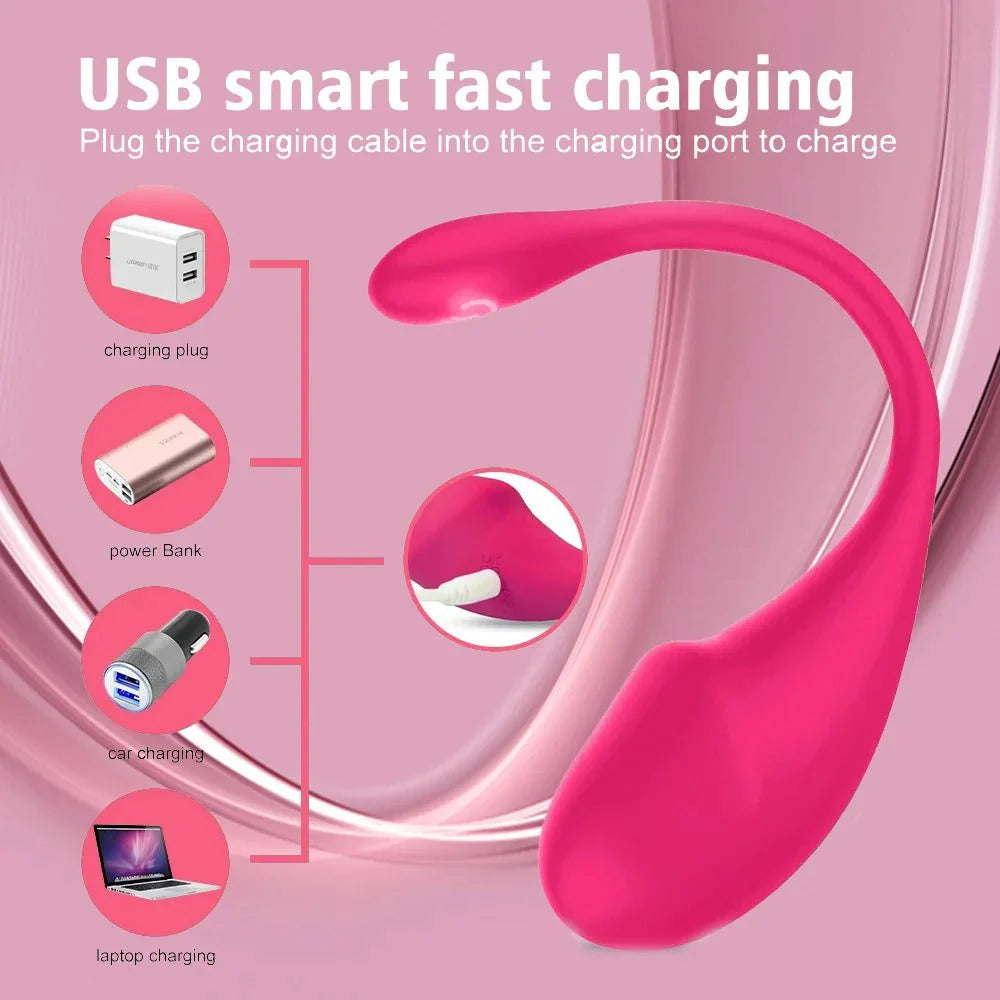 SyncLuxe App Control Wearable G-Spot Egg Vibrator
