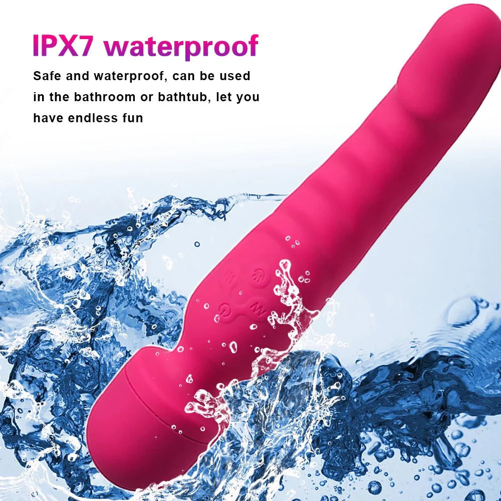 VeloraIgnite Heated Dual Head Wand Vibrator