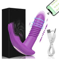 SyncThrust App Control Thrusting Rabbit Vibrator