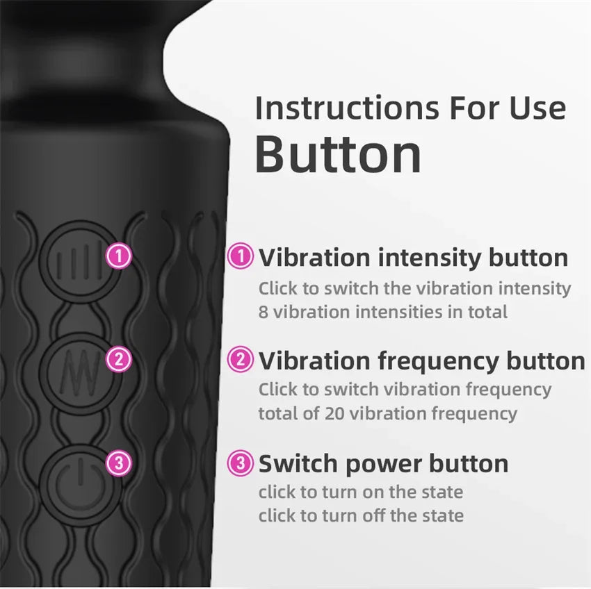 FlexiWave 20 Mode Wand Vibrator