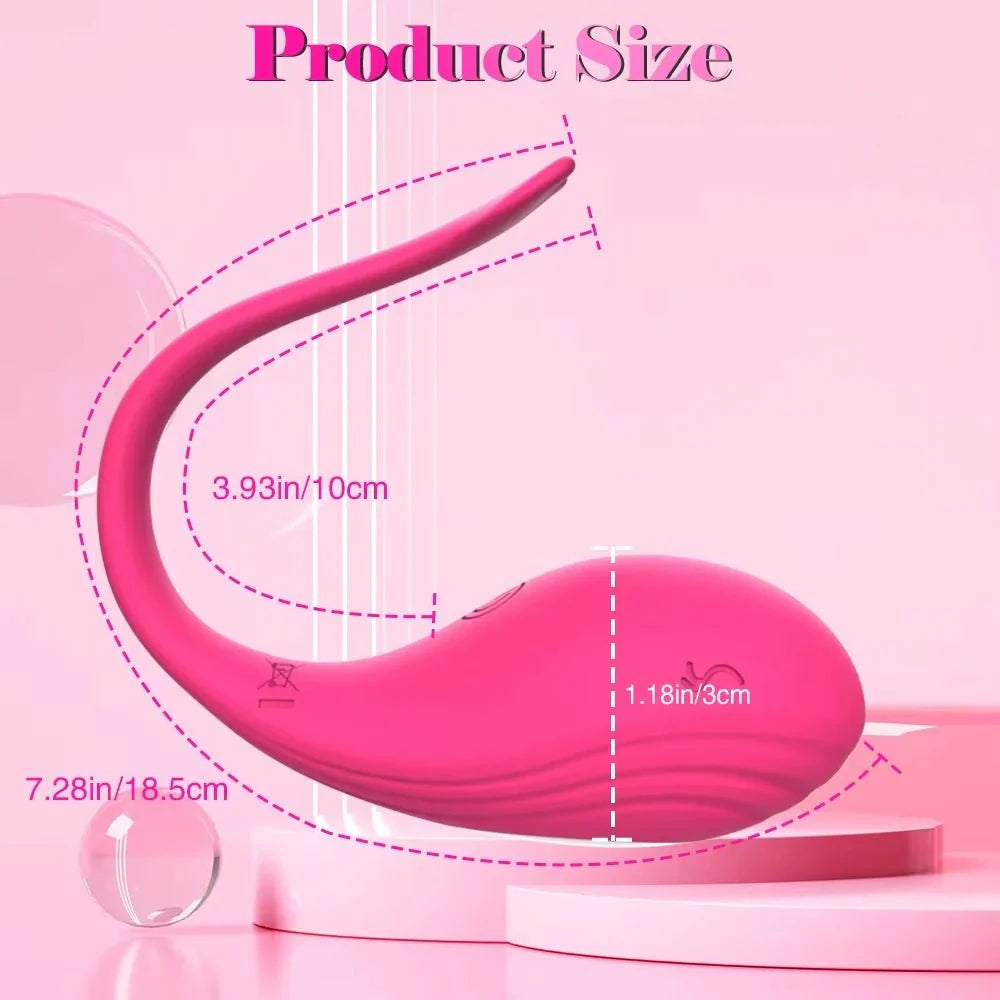 SyncPulse 9X Wearable App Controlled Egg Vibrator