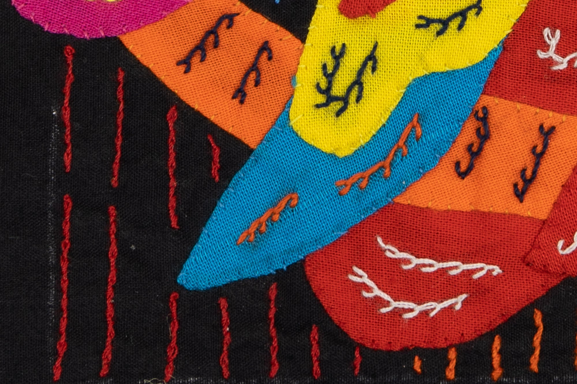 Handmade Red Macaw Tropical Bird Panama Molita