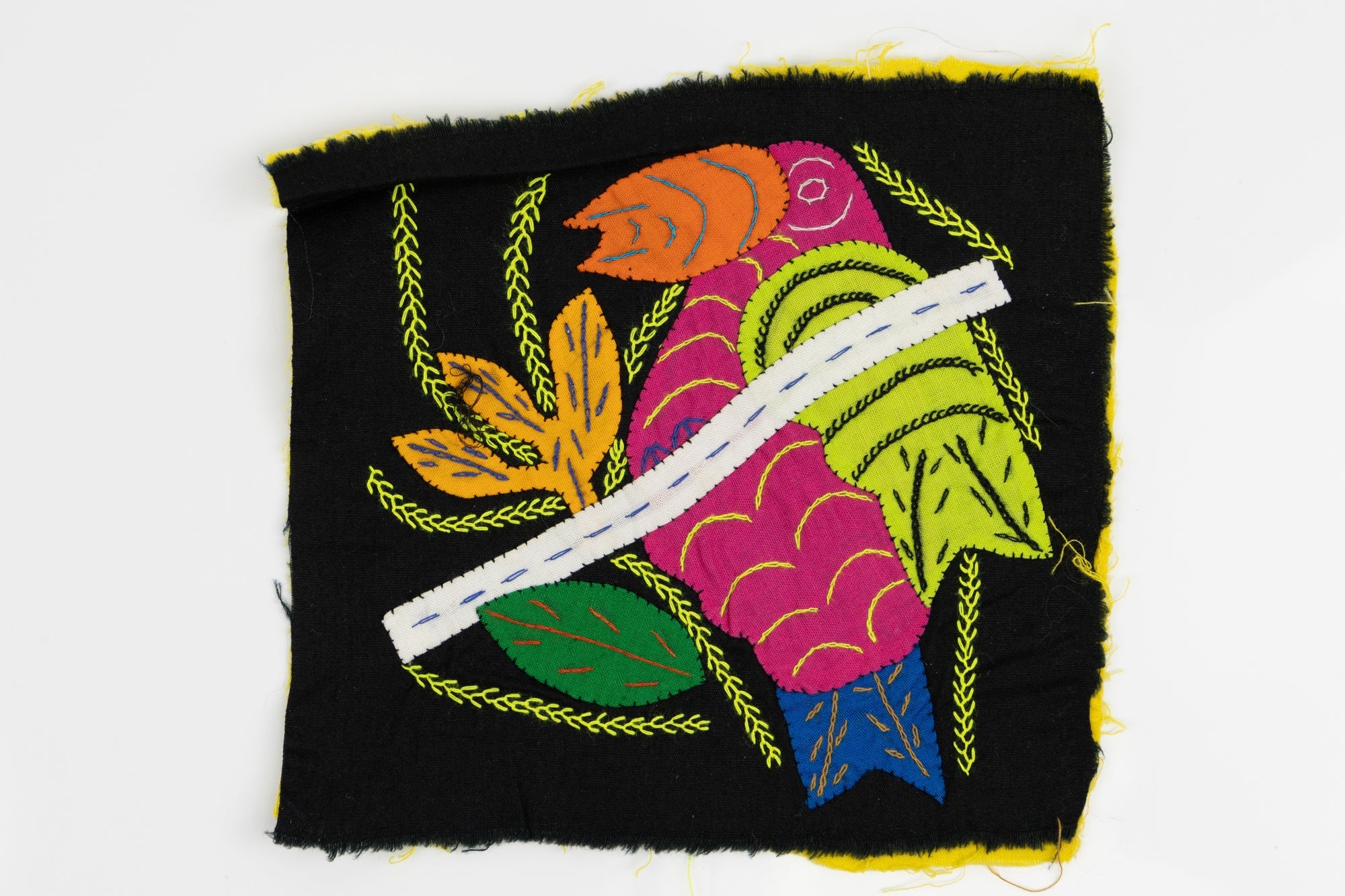 Handmade Pink Breast Tropical Bird Panama Molita