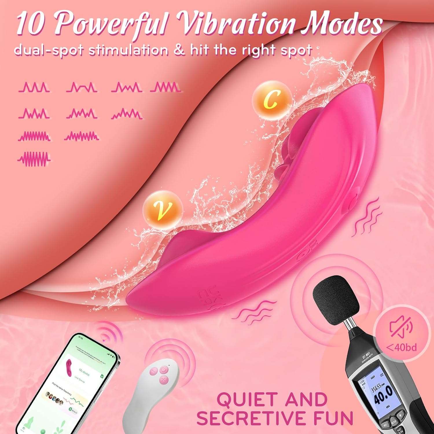 StealthPulse Discreet Vibrations Clit Stimulator