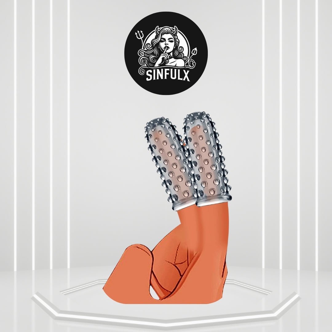 StimulatingFingers Spiked Fingers G-Spot Stimulators
