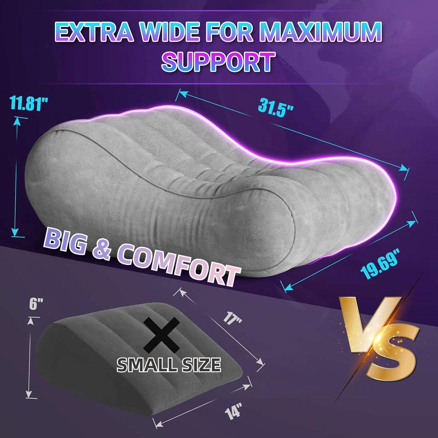 SuperL Inflatable Sex Position Lounge Chair
